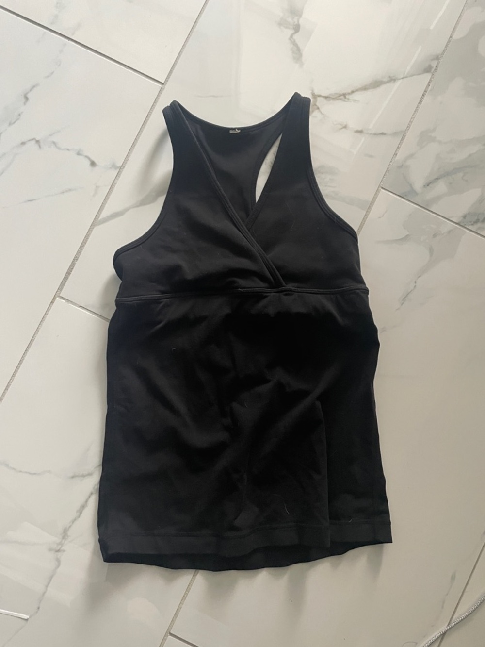 lululemon athletica Black Racerback Tank